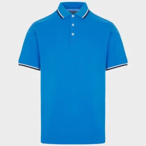 Men's Tipped Collar Polo